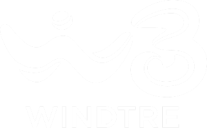 Windtre Logo bianco